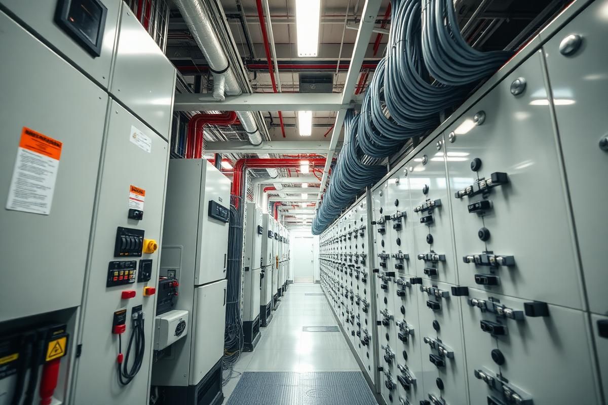 Switchgear and generator installation