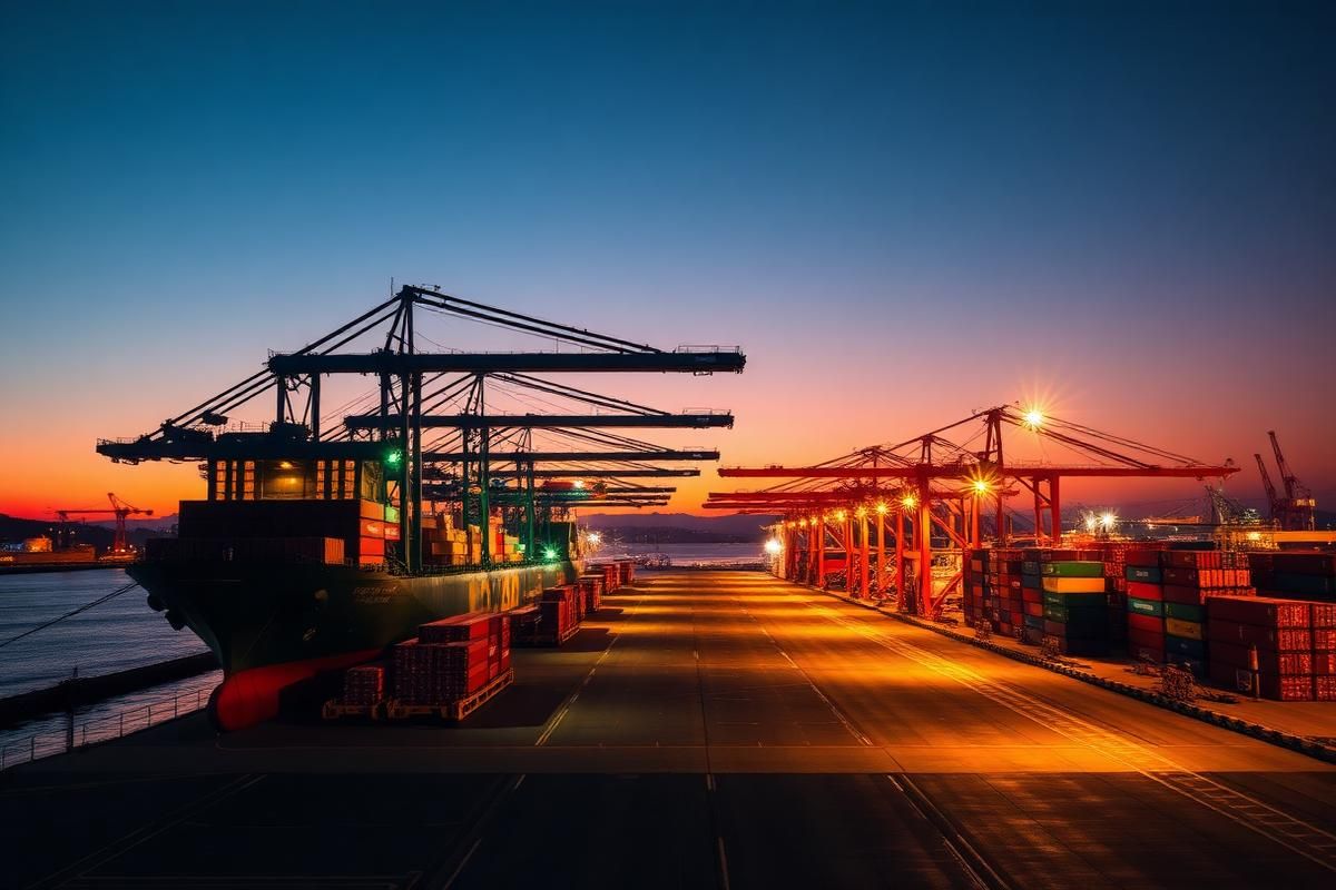 Port and terminal electrification works