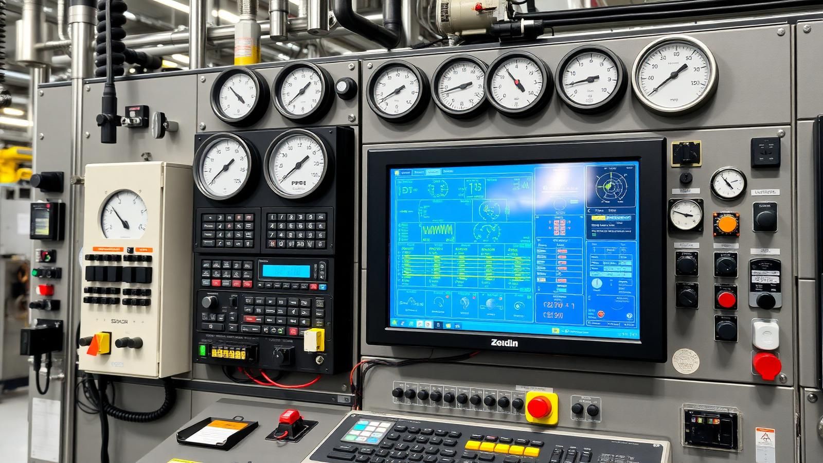 Instrumentation and control panel works