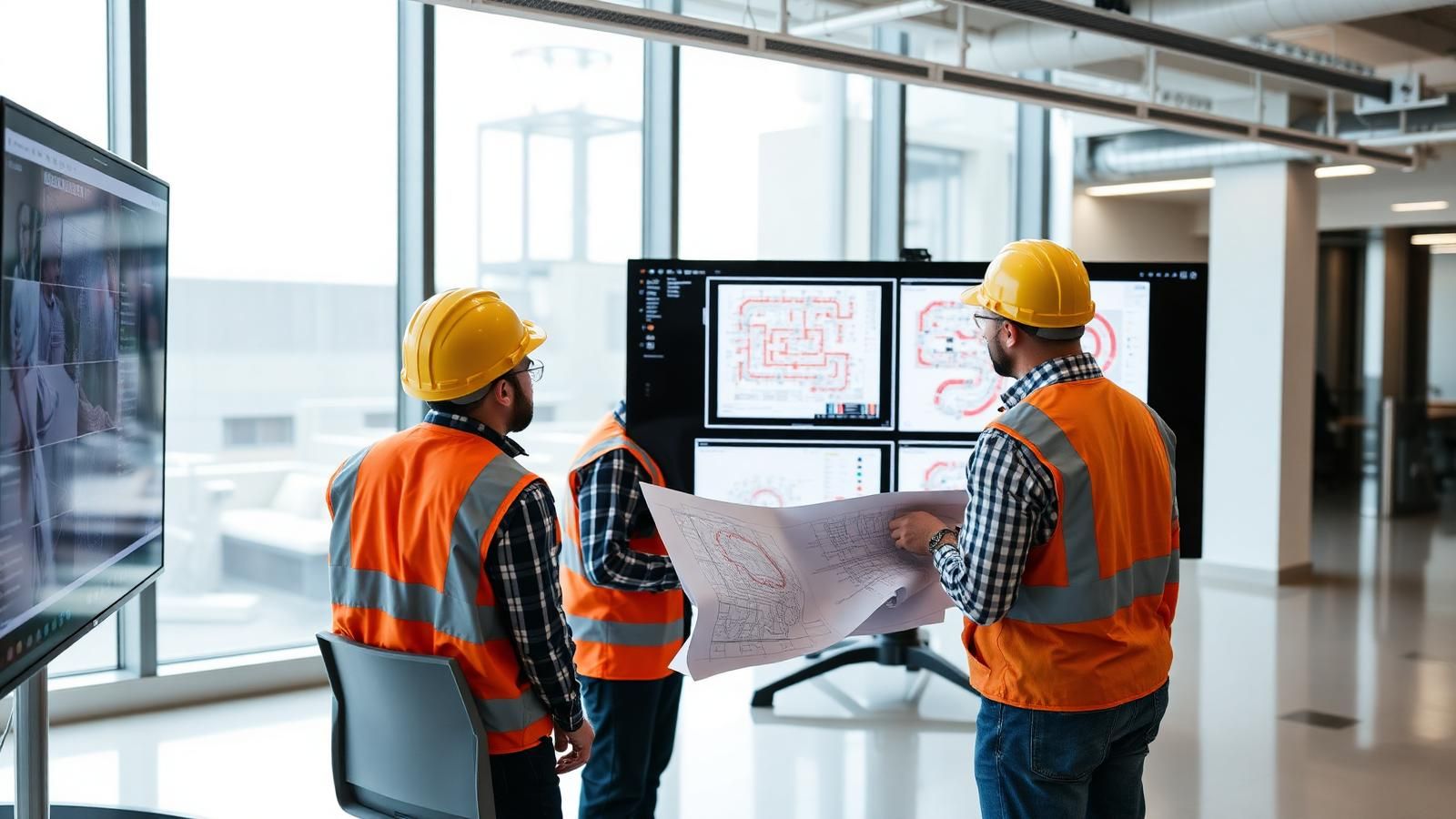 Engineering project management on site